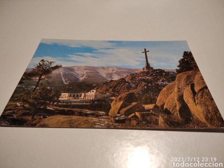 Postais: Postal la Cruz valle de los ca&iacute;dos