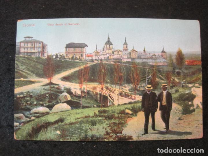 Postkarten: ESCORIAL-VISTA DESDE EL ROMERAL-POSTAL ANTIGUA-(82.652)