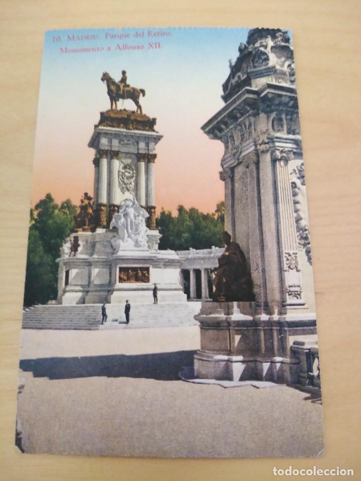 Postales: Madrid. Parque del Retiro - Foto 1