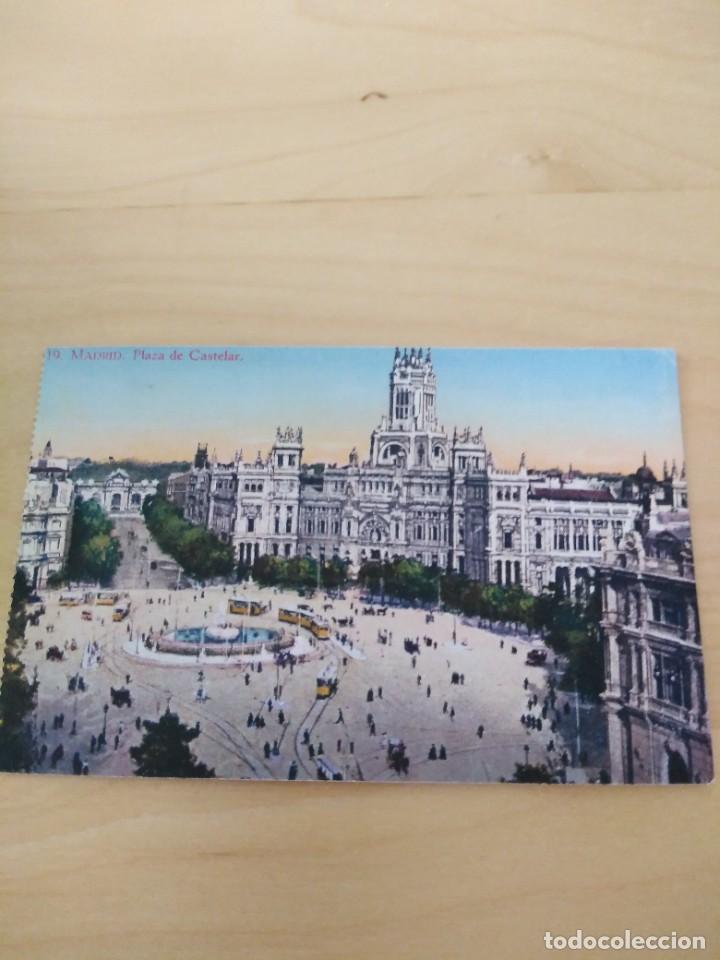 Postales: Madrid. Plaza de Castelar - Foto 1