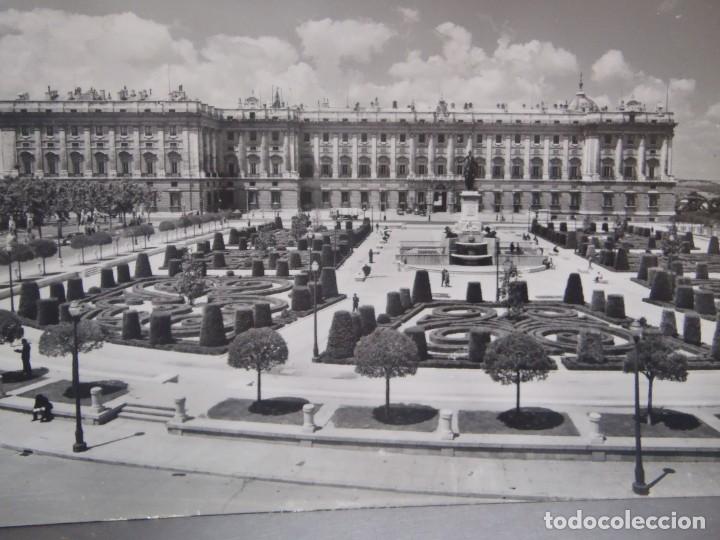 Postales: MADRID - PLAZA DE ORIENTE Y PALACIO REAL - Foto 1
