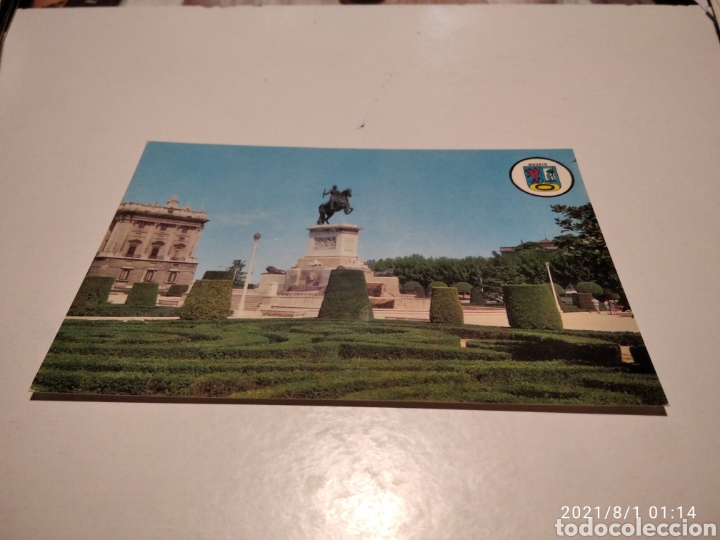 Postales: Postal Madrid Plaza de Oriente - Foto 1