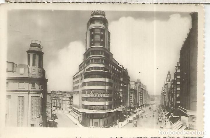 Postales: MADRID EDIFICIO CAPITOL ESCRITA - Foto 1