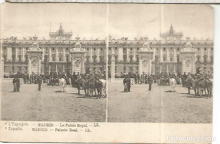 Postales: MADRID PALACIO REAL SIN ESCRIBIR - Foto 1