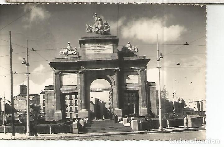 Postales: MADRID PUERTA DE TOLEDO ESCRITA - Foto 1