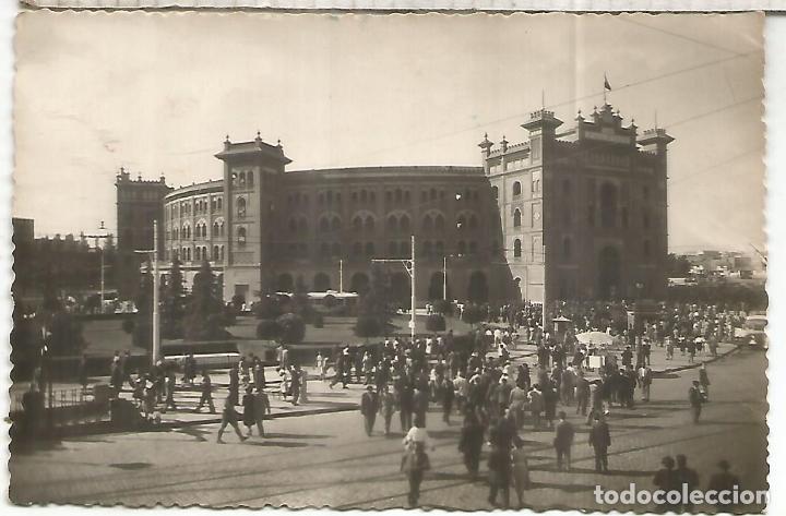 Postales: MADRID PLAZA DE TOROS ESCRITA - Foto 1