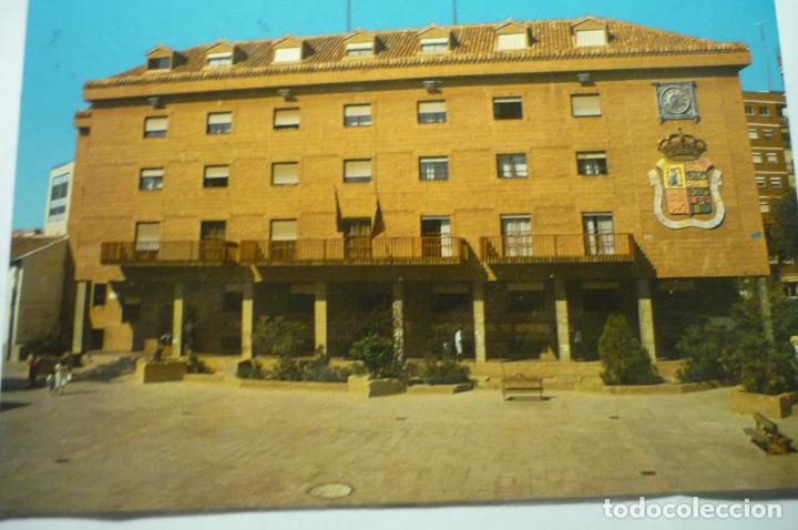 Postales: postal mostoles.-ayuntamiento -circulada