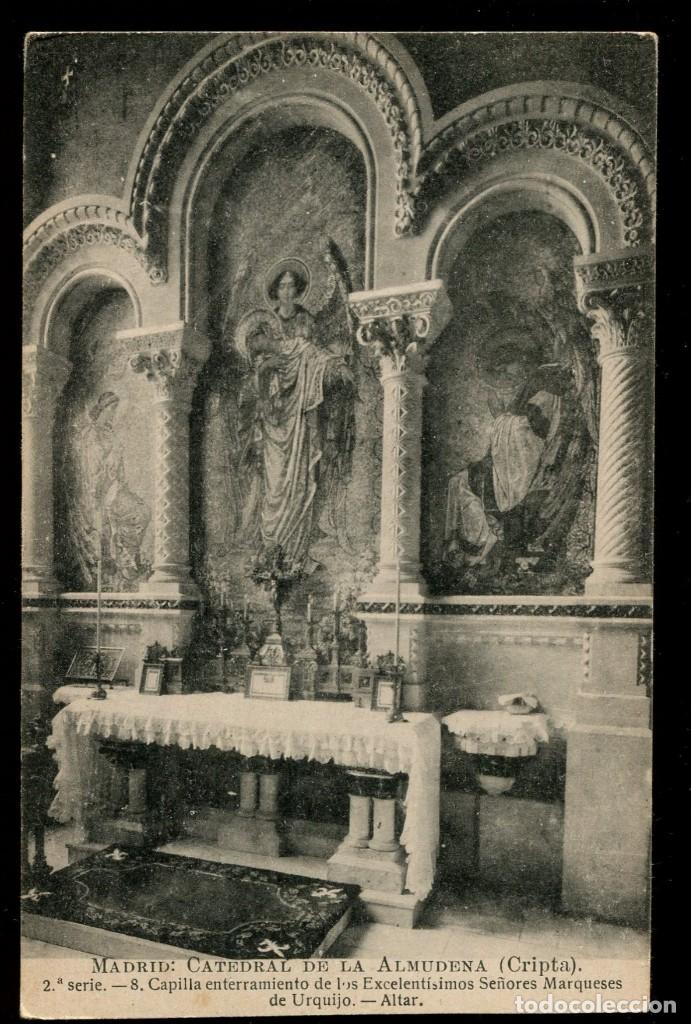 Postales: ea1116 madrid catedral de la almudena cripta lacoste - Foto 1