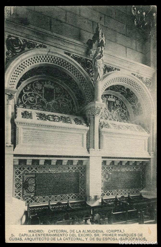 Postales: ea1117 madrid catedral de la almudena cripta hauser y menet - Foto 1