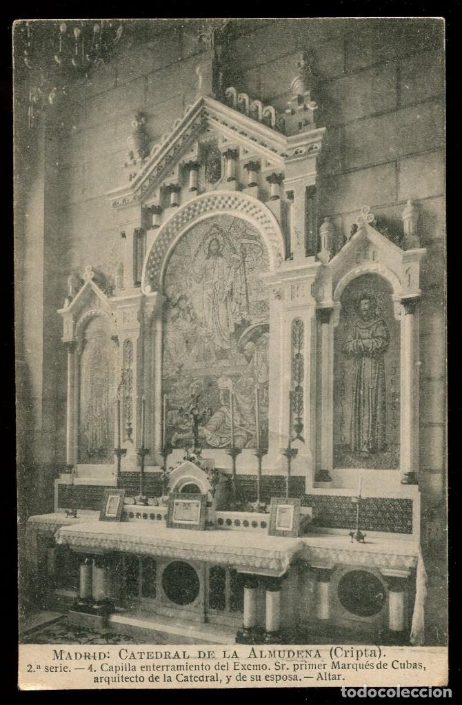 Postales: ea1119 madrid catedral de la almudena cripta lacoste - Foto 1