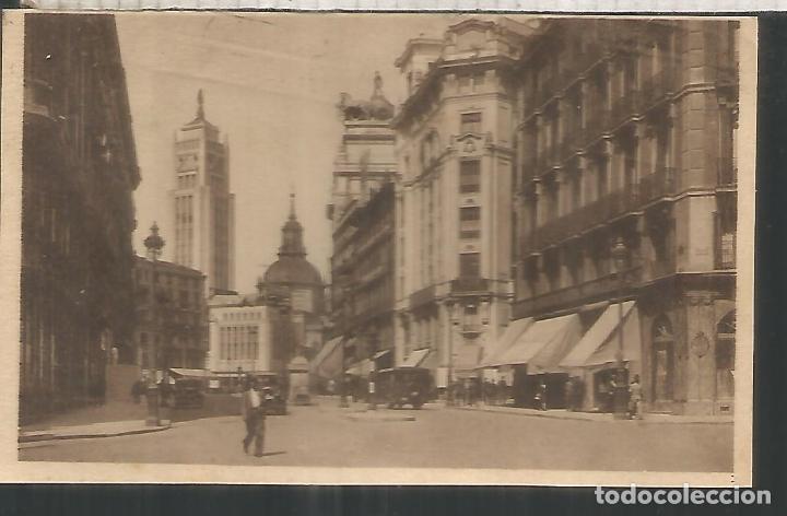 Postales: MADRID CALLE SEVILLA ESCRITA - Foto 1
