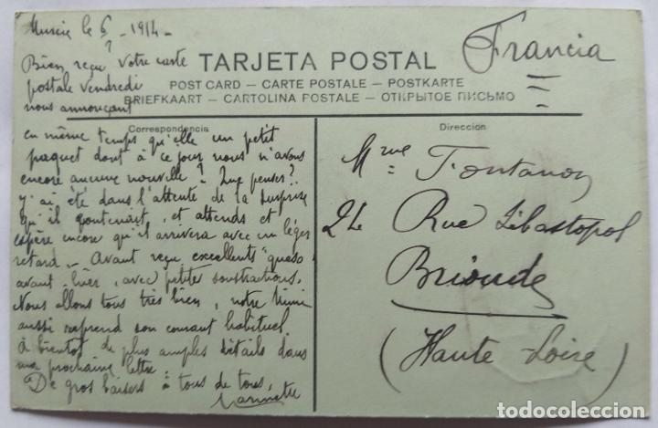 Postales: MADRID MONUMENTO A ARGUELLES LL. - Foto 2