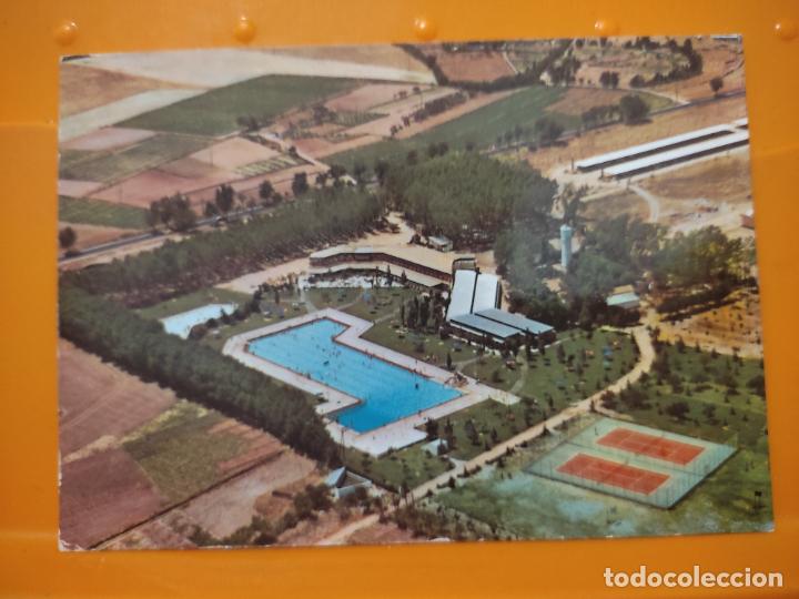 Postkarten: SOLAGUA CAMPING PISCINA LEGANES CARRETERA ALCORCON JUBANY S/N&ordm; DORSO MANCHADO