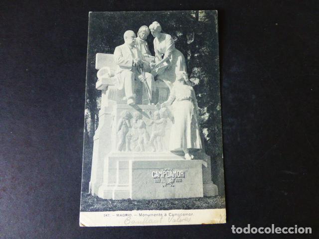 Postales: MADRID MONUMENTO A CAMPOAMOR - Foto 1