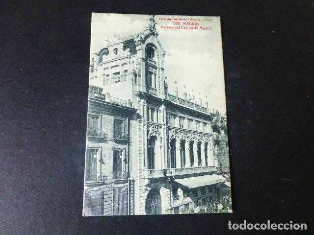 Postales: MADRID PALACIO DEL CASINO DE MADRID - Foto 1