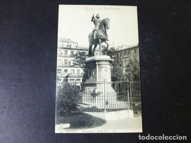 Postales: MADRID MONUMENTO A FELIPE III - Foto 1