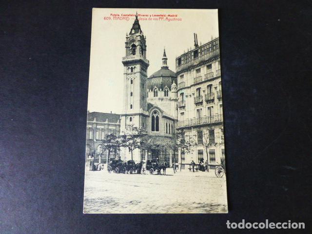 Postales: MADRID IGLESIA DE LOS PP. AGUSTINOS - Foto 1