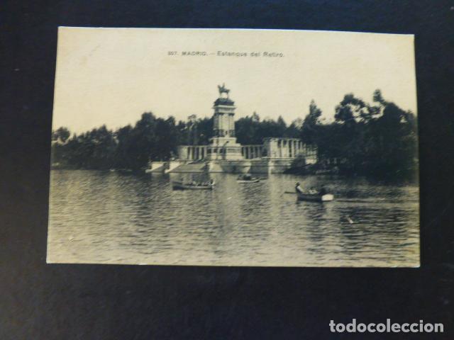Postales: MADRID ESTANQUE DEL RETIRO - Foto 1