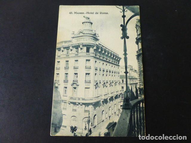 Postales: MADRID HOTEL DE ROMA - Foto 1