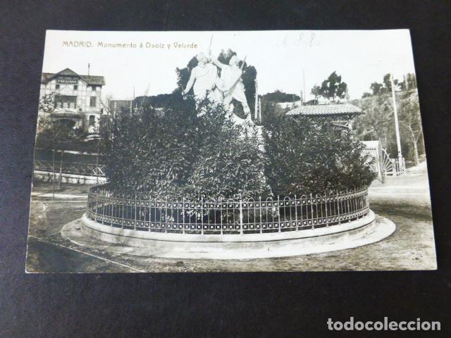 Postales: MADRID MONUMENTO A DAOIZ Y VELARDE - Foto 1