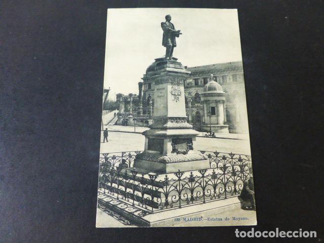 Postales: MADRID ESTATUA DE MOYANO - Foto 1