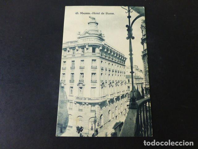 Postales: MADRID HOTEL DE ROMA - Foto 1