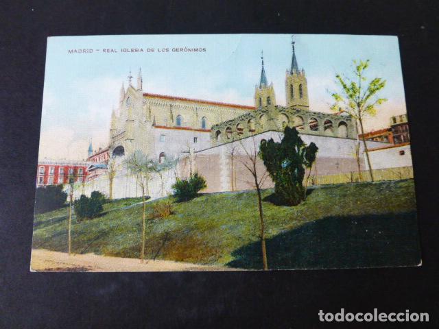 Postales: MADRID REAL IGLESIA DE LOS JERONIMOS - Foto 1