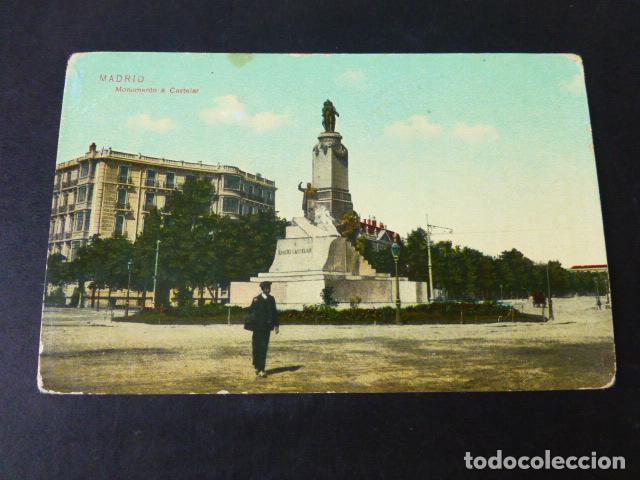 Postales: MADRID MONUMENTO A CASTELAR - Foto 1
