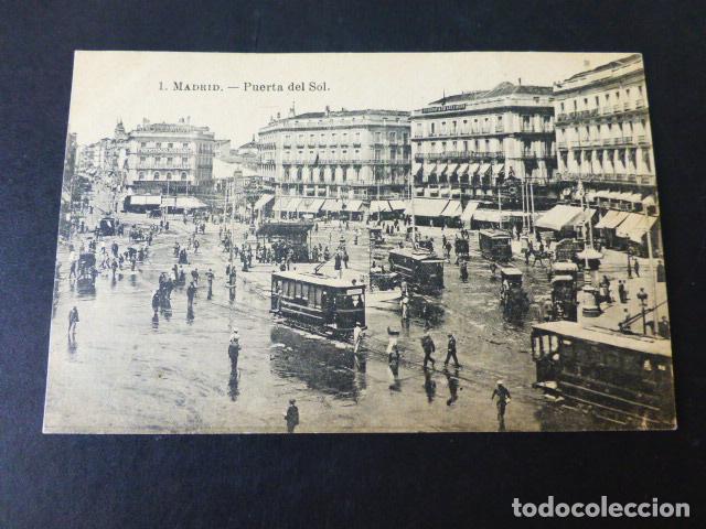 Postales: MADRID PUERTA DEL SOL - Foto 1