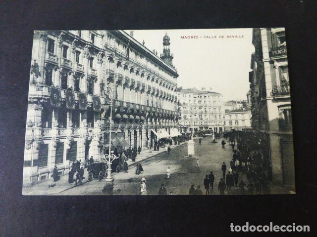 Postales: MADRID CALLE DE SEVILLA - Foto 1