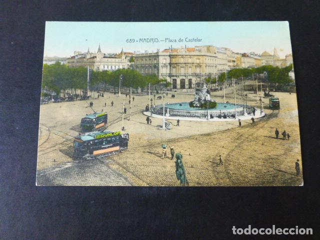Postales: MADRID PLAZA DE CASTELAR - Foto 1