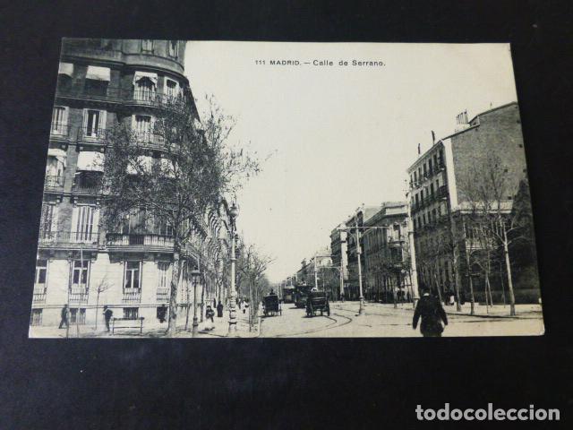 Postales: MADRID CALLE DE SERRANO - Foto 1