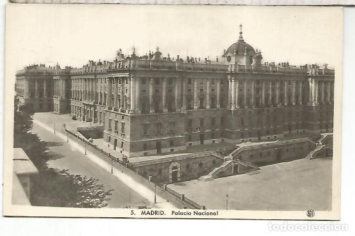 Postales: MADRID PALACIO REAL SIN ESCRIBIR - Foto 1