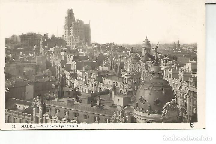 Postales: MADRID VISTA SIN ESCRIBIR - Foto 1