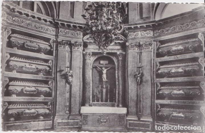 Postcards: MONASTERIO DE EL ESCORIAL, PANTEON DE REYES &ndash; LA ARTISTICA ESPA&Ntilde;OLA &ndash; CIRCULADA 1955
