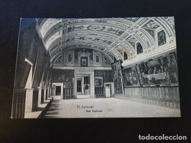 Postales: EL ESCORIAL MADRID SALA CAPITULAR - Foto 1