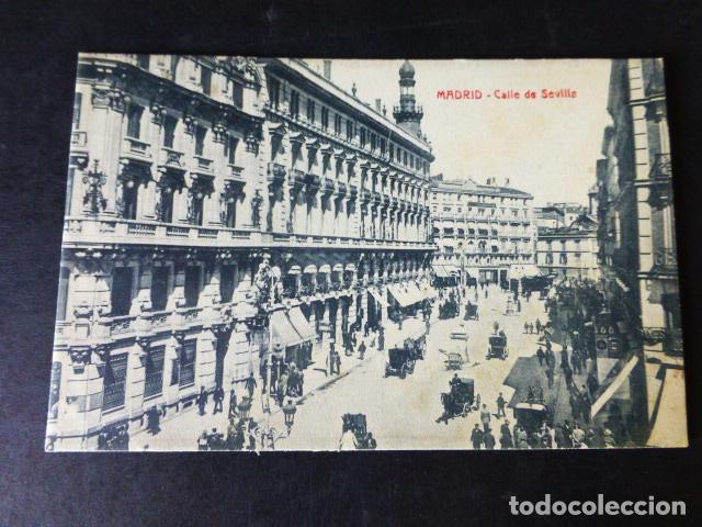 Postales: MADRID CALLE DE SEVILLA - Foto 1