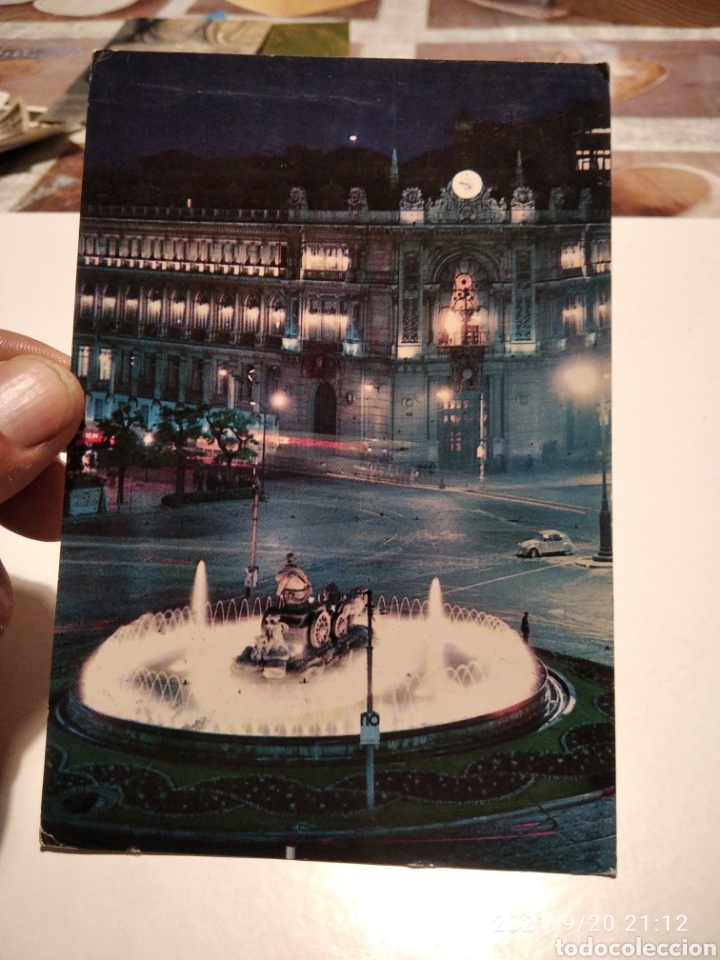 Postais: Postal Plaza de la Cibeles