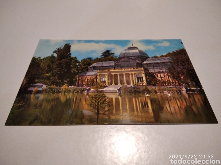 Postales: Postal Madrid parque del retiro - Foto 1