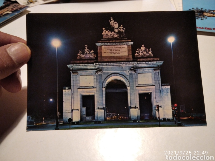 Postales: Postal Madrid Puerta Toledo - Foto 1