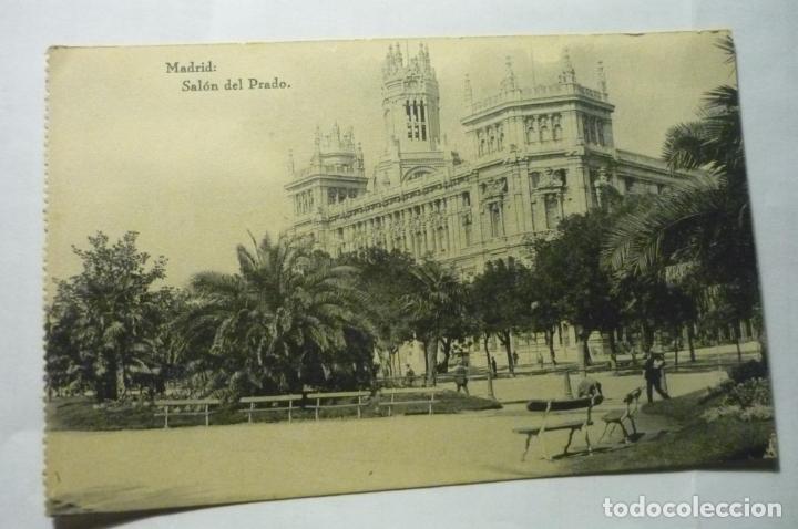 Postales: POSTAL MADRID -SALON DEL PRADO CM - Foto 1