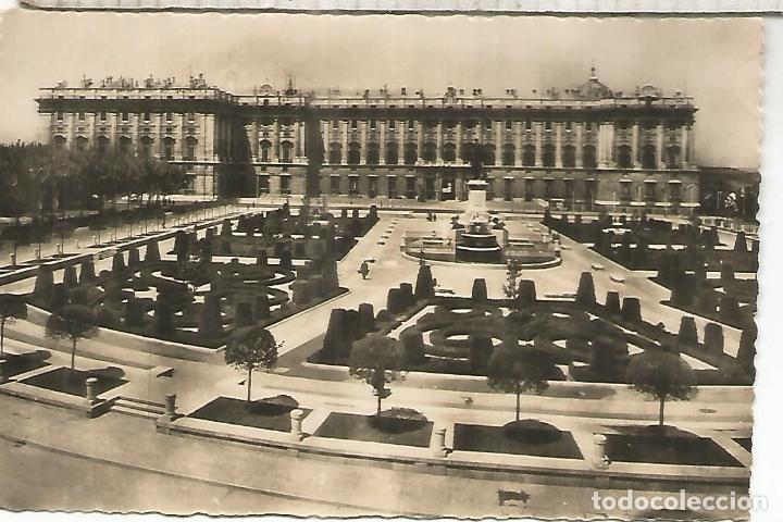 Postales: MADRID PALACIO REAL ESCRITA - Foto 1