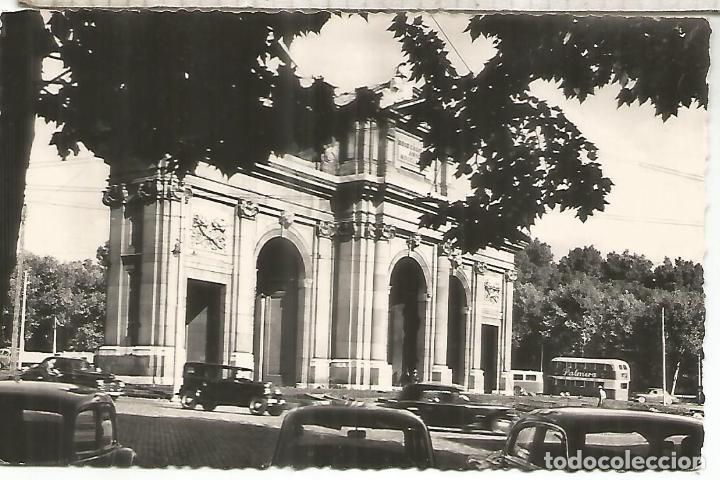 Postales: MADRID PUERTA DE ALCALA ESCRITA - Foto 1