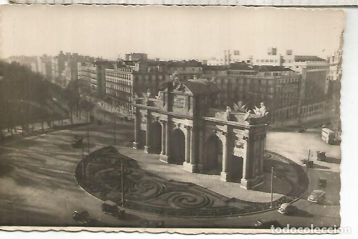 Postales: MADRID PUERTA DE ALCALA ESCRITA - Foto 1