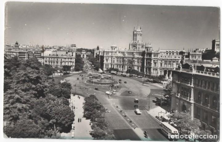 Cartes Postales: POSTAL- MADRID- CIBELES Y PALACIO DE COMUNICACIONES