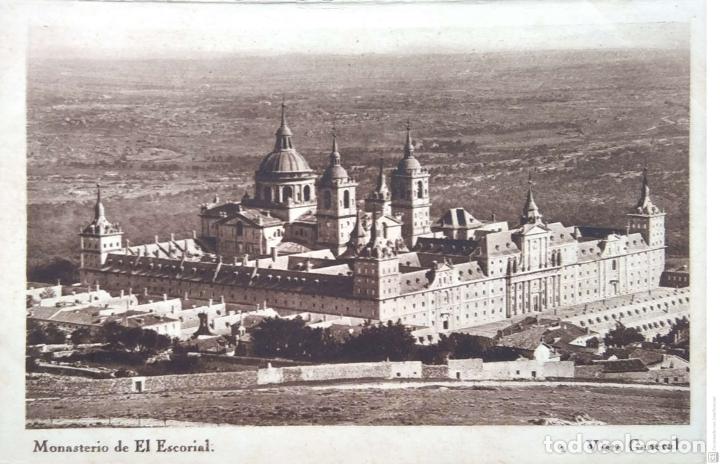 Postkarten: Monasterio de El Escorial. 1 Vista General. Hauser y Menet. Nueva. Blanco/Negro