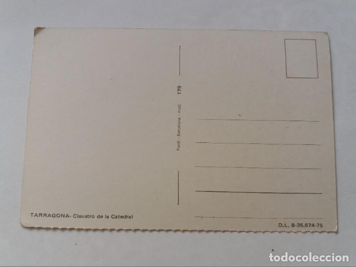 Postales: POSTAL - TARRAGONA - CLAUSTRO DE LA CATEDRAL - Foto 2