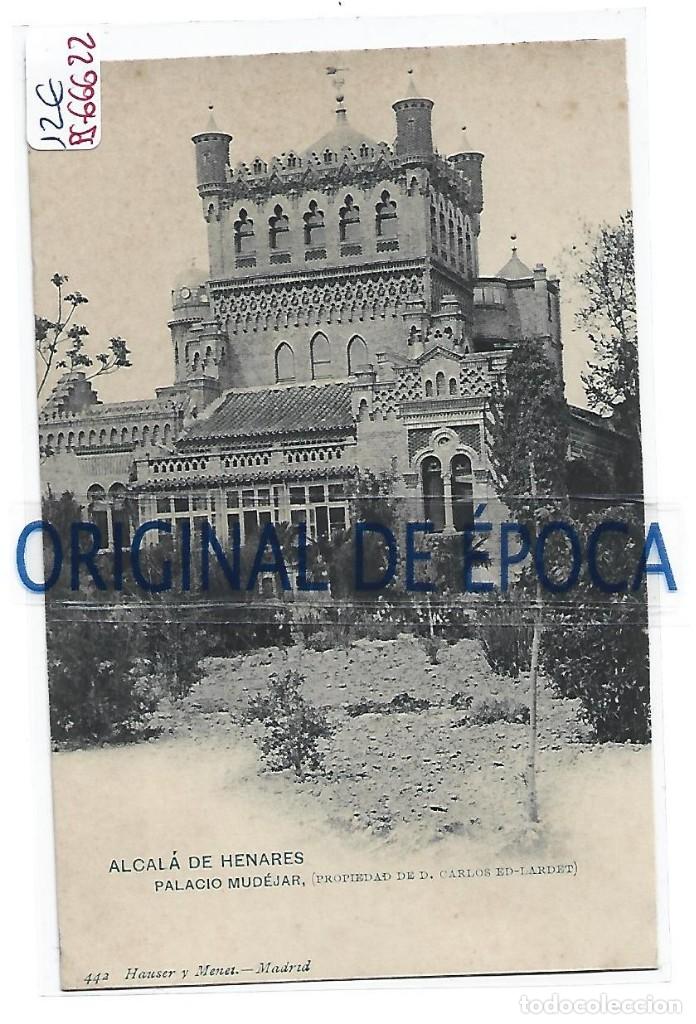 Postcards: (PS-66622)POSTAL DE ALCALA DE HENARES-PALACIO MUDEJAR.HAUSER Y MENET