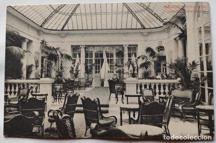 Postales: MADRID HOTEL RITZ COMEDOR DE INVIERNO - Foto 1