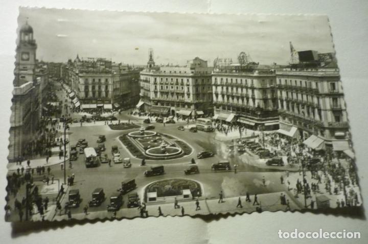 Cartoline: postal madrid.-puerta sol -escrita cm